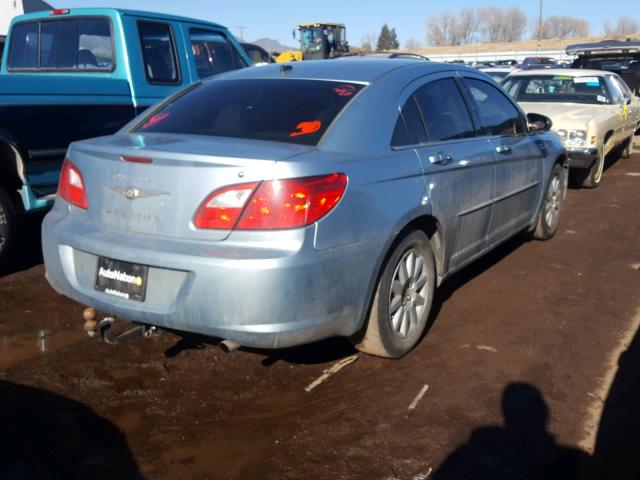 1C3LC46B39N536675 - 2009 CHRYSLER SEBRING LX BLUE photo 4