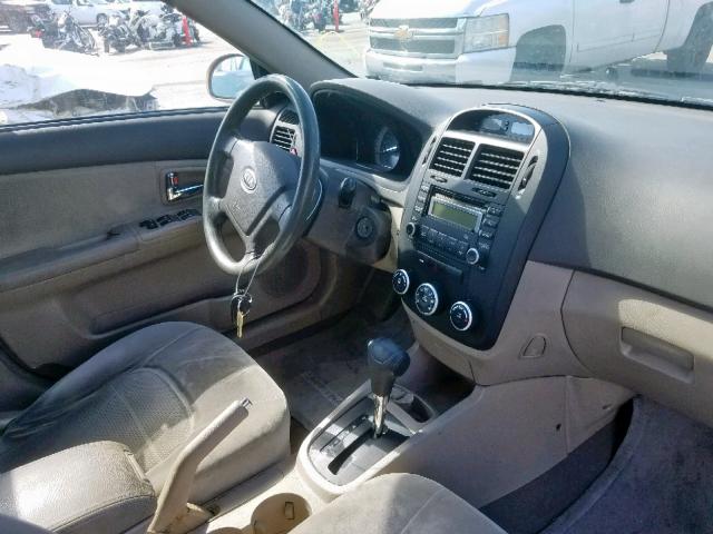 KNAFE121175439581 - 2007 KIA SPECTRA EX GOLD photo 9