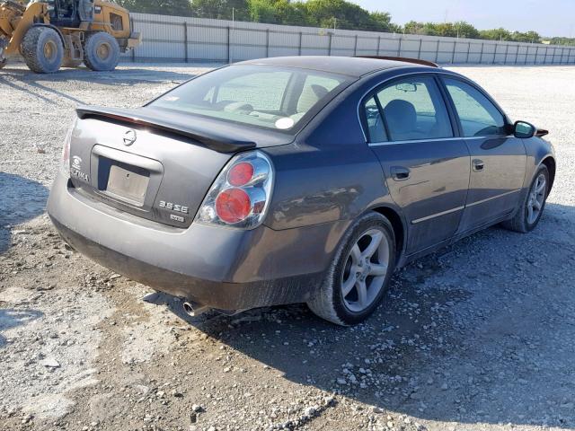 1N4BL11DX5N475484 - 2005 NISSAN ALTIMA SE GRAY photo 4