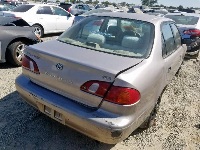 2T1BR12E2WC721710 - 1998 TOYOTA COROLLA VE BEIGE photo 4