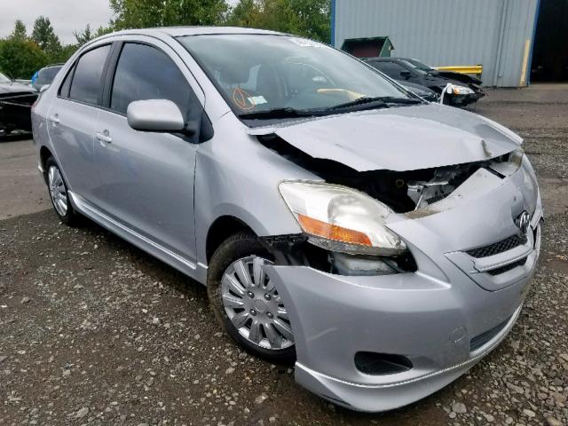 JTDBT923471051467 - 2007 TOYOTA YARIS SILVER photo 1