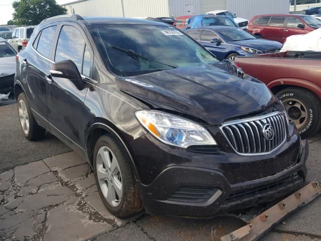 KL4CJASB3GB685800 - 2016 BUICK ENCORE BROWN photo 1