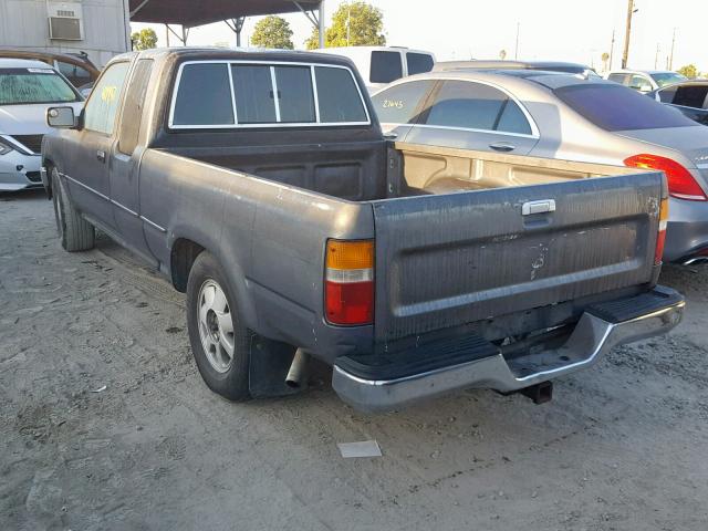 JT4VN93G3L5013496 - 1990 TOYOTA PICKUP 1/2 GRAY photo 3