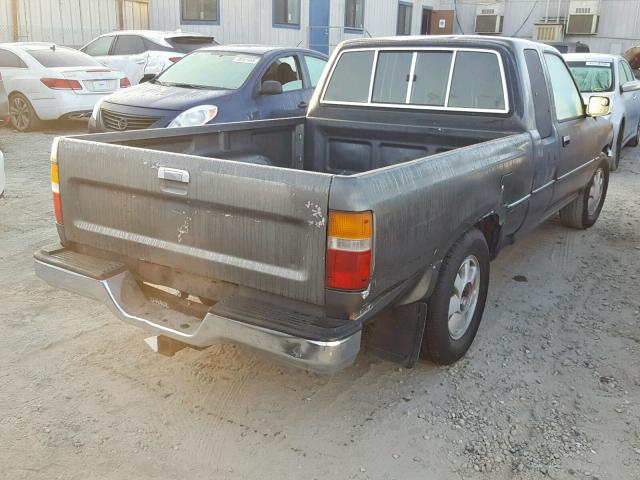 JT4VN93G3L5013496 - 1990 TOYOTA PICKUP 1/2 GRAY photo 4