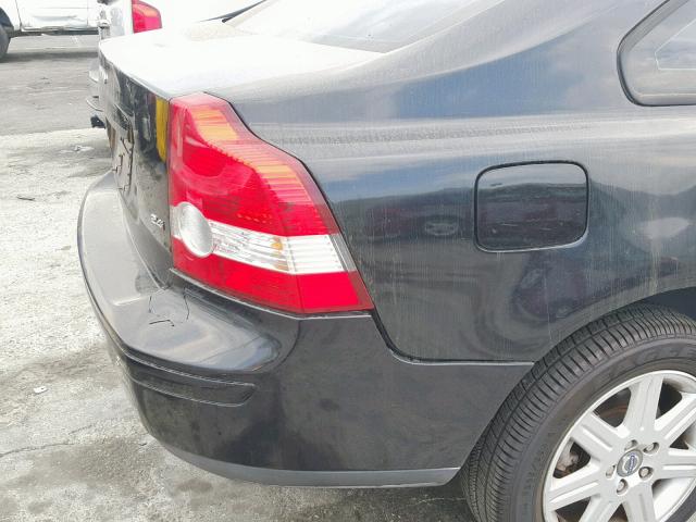 YV1MS390072272525 - 2007 VOLVO S40 2.4I BLACK photo 9