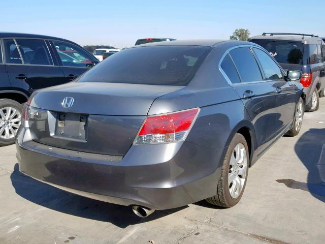 JHMCP26718C043201 - 2008 HONDA ACCORD EX GRAY photo 4