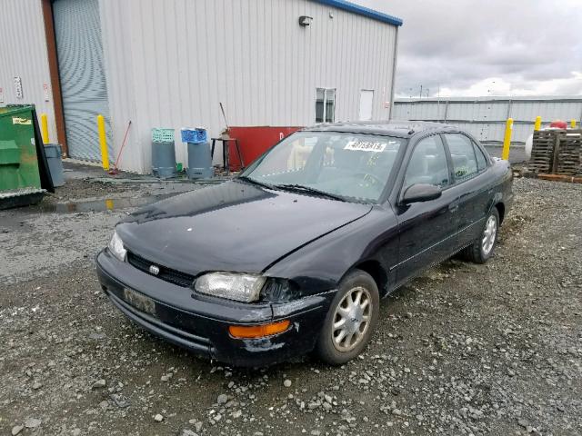 1Y1SK528XSZ018177 - 1995 GEO PRIZM LSI BLACK photo 2