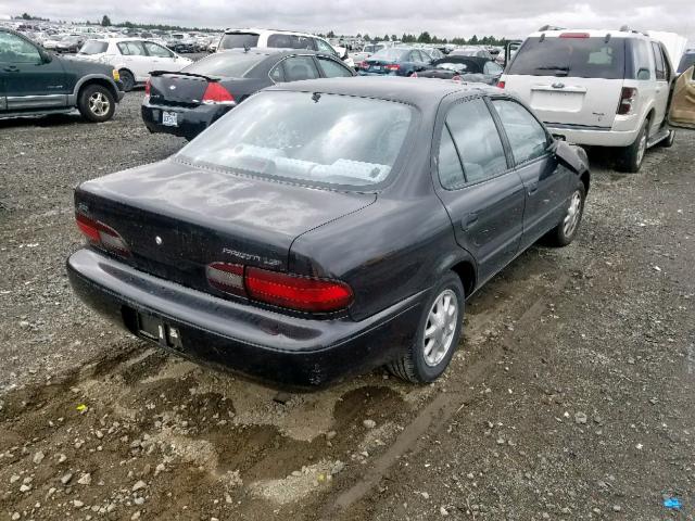 1Y1SK528XSZ018177 - 1995 GEO PRIZM LSI BLACK photo 4