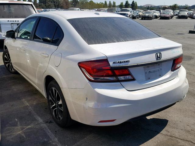 19XFB2F98DE201096 - 2013 HONDA CIVIC EXL 白色 照片 3