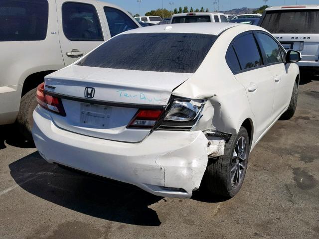 19XFB2F98DE201096 - 2013 HONDA CIVIC EXL 白色 照片 4