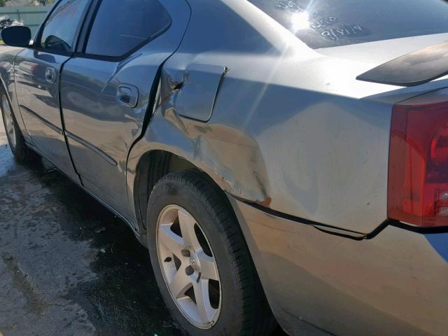 2B3KA43R47H623913 - 2007 DODGE CHARGER SE SILVER photo 9