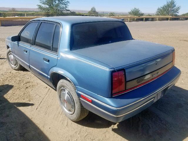 1G3NL54U6LM786259 - 1990 OLDSMOBILE CUTLASS CA BLUE photo 3