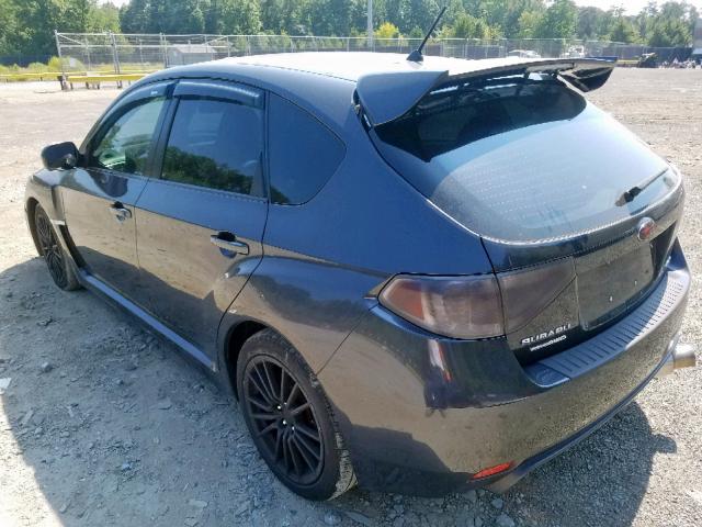 JF1GR7E69EG220087 - 2014 SUBARU IMPREZA WR GRAY photo 3