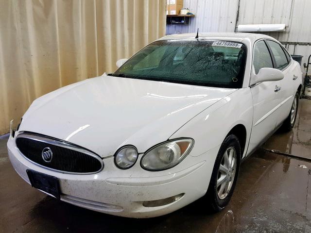 2G4WC562551272400 - 2005 BUICK LACROSSE C WHITE photo 2