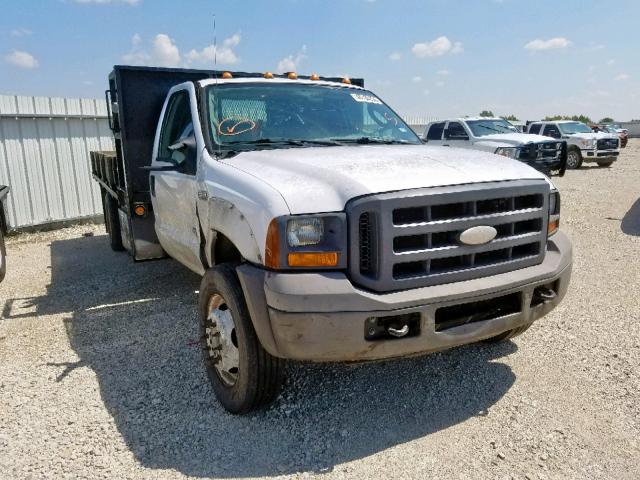 1FDAF57P85EA61377 - 2005 FORD F550 SUPER WHITE photo 1