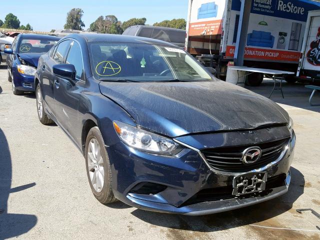 JM1GL1U53H1139031 - 2017 MAZDA 6 SPORT BLUE photo 1