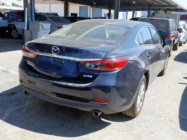 JM1GL1U53H1139031 - 2017 MAZDA 6 SPORT BLUE photo 4