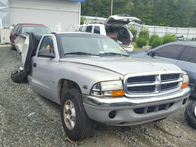 1B7GL22X1YS783261 - 2000 DODGE DAKOTA TAN photo 1