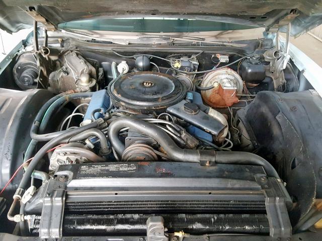 6L67S4Q428190 - 1974 CADILLAC ELDORADO BLUE photo 7