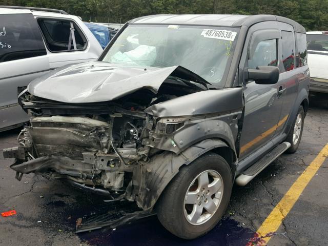 5J6YH18695L010066 - 2005 HONDA ELEMENT EX GRAY photo 2