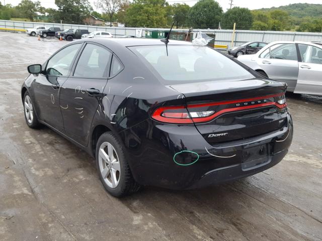 1C3CDFBBXFD193038 - 2015 DODGE DART SXT BLACK photo 3