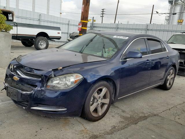 1G1ZC5E14BF176829 - 2011 CHEVROLET MALIBU 1LT BLUE photo 2