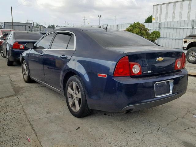 1G1ZC5E14BF176829 - 2011 CHEVROLET MALIBU 1LT BLUE photo 3