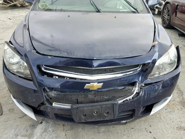 1G1ZC5E14BF176829 - 2011 CHEVROLET MALIBU 1LT BLUE photo 9