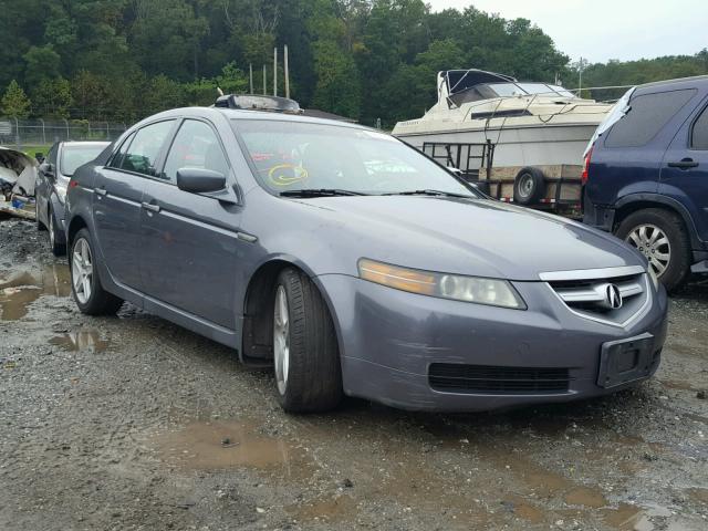 19UUA66215A081099 - 2005 ACURA TL GRAY photo 1