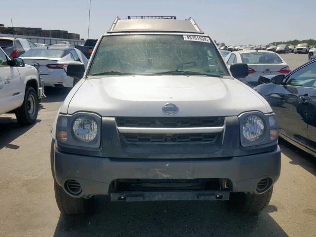 5N1ED28YX2C594982 - 2002 NISSAN XTERRA XE WHITE photo 9