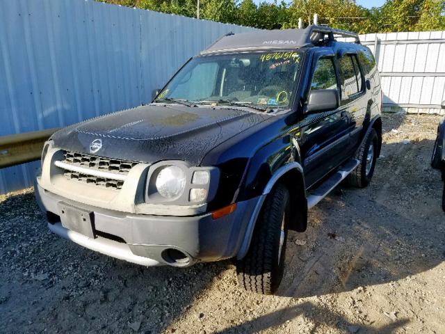 5N1ED28Y04C649832 - 2004 NISSAN XTERRA XE BLUE photo 2