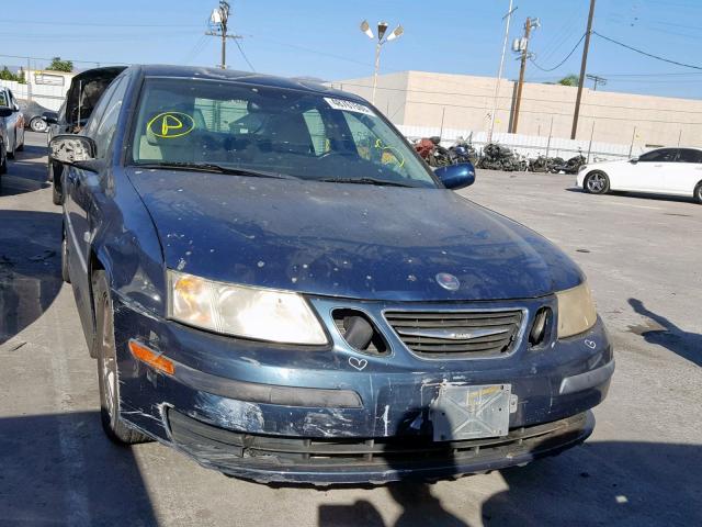 YS3FD49Y271012923 - 2007 SAAB 9-3 2.0T BLUE photo 1