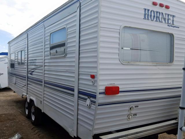 4YDT28R2430308865 - 2003 KEYSTONE HORNET WHITE photo 3