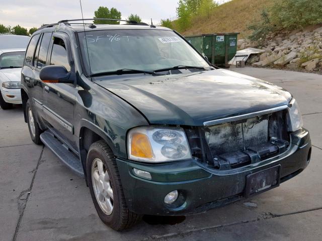 1GKDT13S242243836 - 2004 GMC ENVOY GREEN photo 1