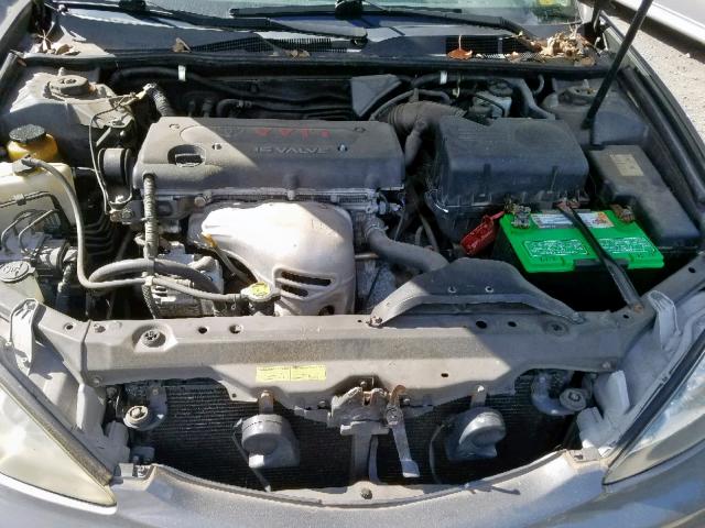 4T1BE32K62U578993 - 2002 TOYOTA CAMRY LE SILVER photo 7