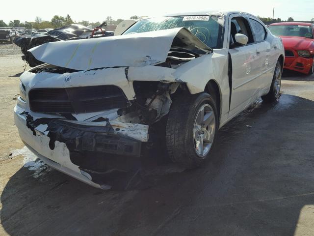 2B3CA3CV7AH218440 - 2010 DODGE CHARGER SX WHITE photo 2