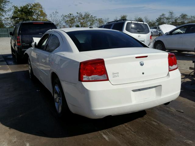 2B3CA3CV7AH218440 - 2010 DODGE CHARGER SX WHITE photo 3