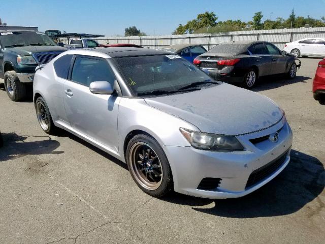 JTKJF5C77C3036479 - 2012 TOYOTA SCION TC SILVER photo 1