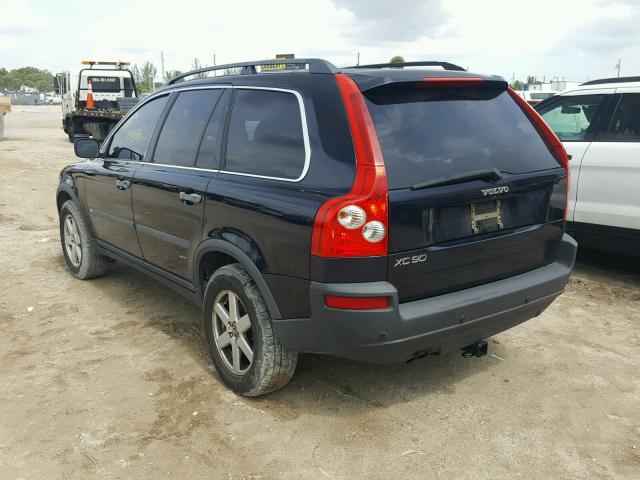 YV1CY592451214959 - 2005 VOLVO XC90 BLUE photo 3