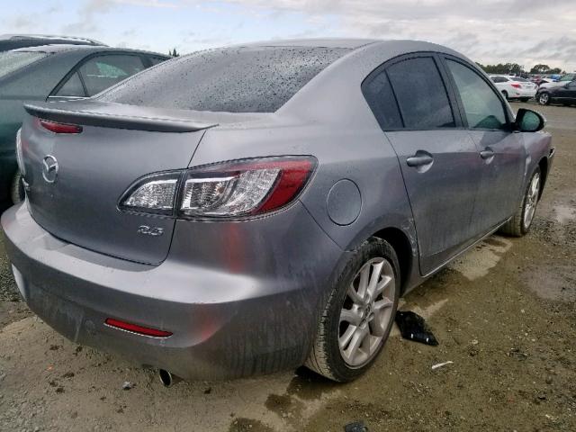 JM1BL1W9XC1674084 - 2012 MAZDA 3 S SILVER photo 4