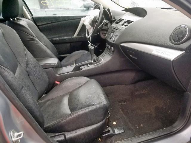 JM1BL1W9XC1674084 - 2012 MAZDA 3 S SILVER photo 5