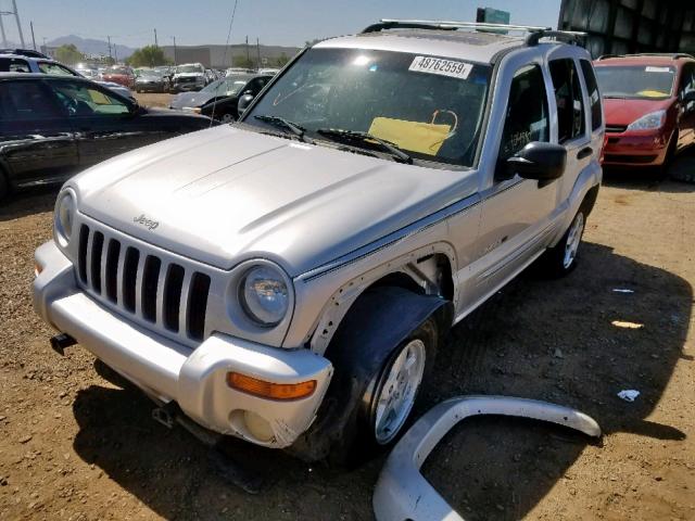 1J4GL58K13W610395 - 2003 JEEP LIBERTY LI SILVER photo 2