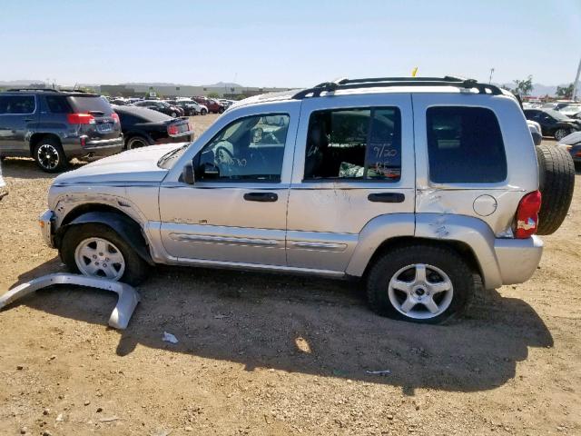 1J4GL58K13W610395 - 2003 JEEP LIBERTY LI SILVER photo 9