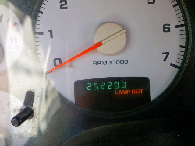 3D7KA28DX4G108545 - 2004 DODGE RAM 2500 S თეთრი ფოტო 8