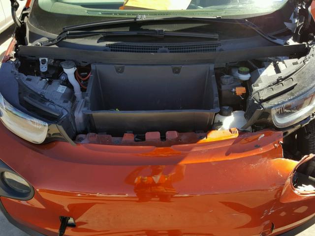 WBY1Z2C50EV285787 - 2014 BMW I3 BEV ORANGE photo 7