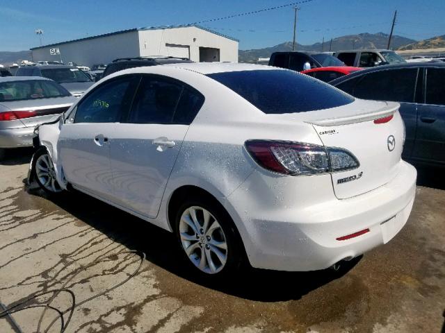 JM1BL1S5XA1197432 - 2010 MAZDA 3 S WHITE photo 3