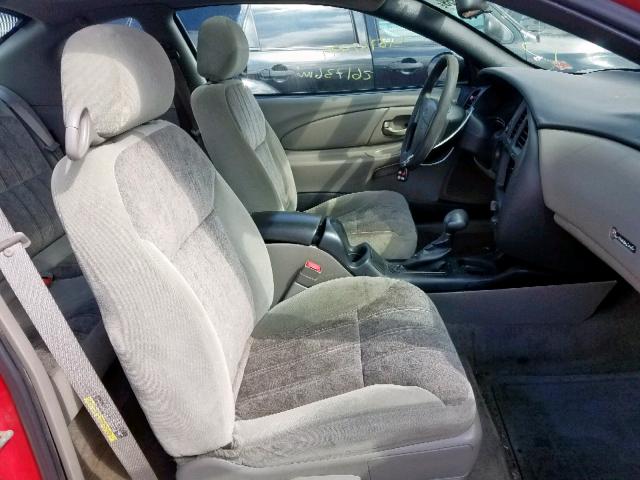 2G1WW12E859359819 - 2005 CHEVROLET MONTE CARL წითელი ფოტო 5