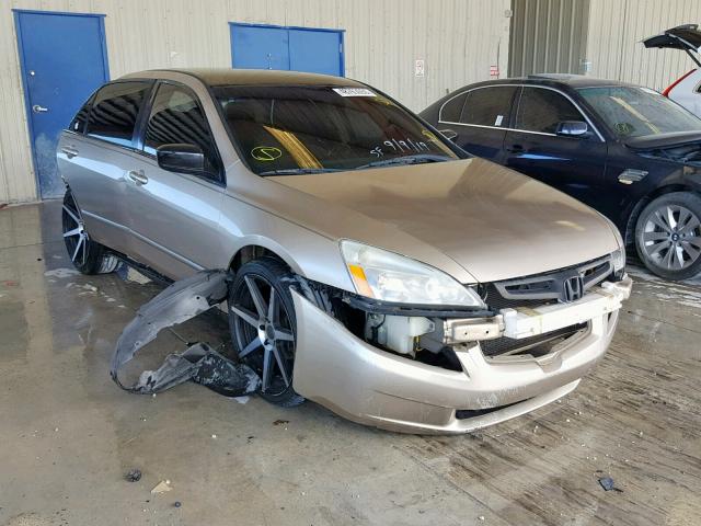 1HGCM56435A020142 - 2005 HONDA ACCORD LX GOLD photo 1