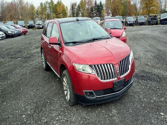 2LMDJ8JK5BBJ06667 - 2011 LINCOLN MKX BURGUNDY photo 1