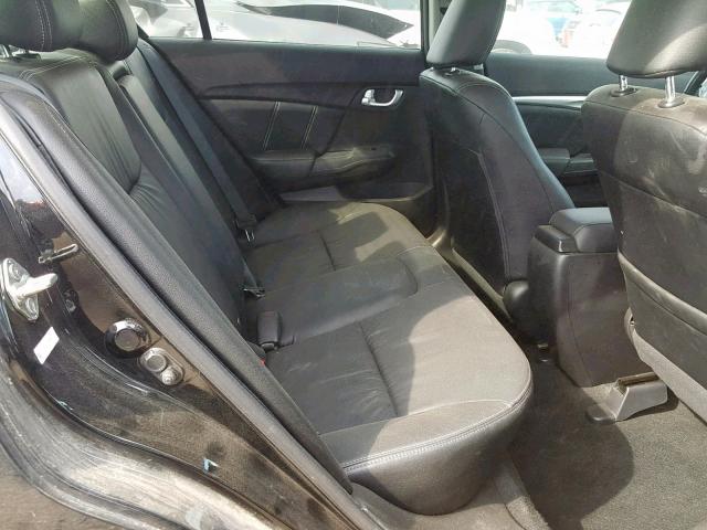 19XFB2F92DE085796 - 2013 HONDA CIVIC EXL 黑色 照片 6